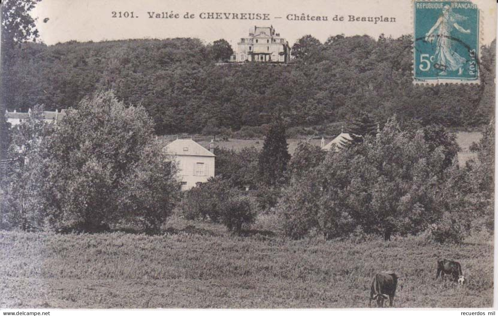 Chateau De Beauplan 1911 - Voreppe