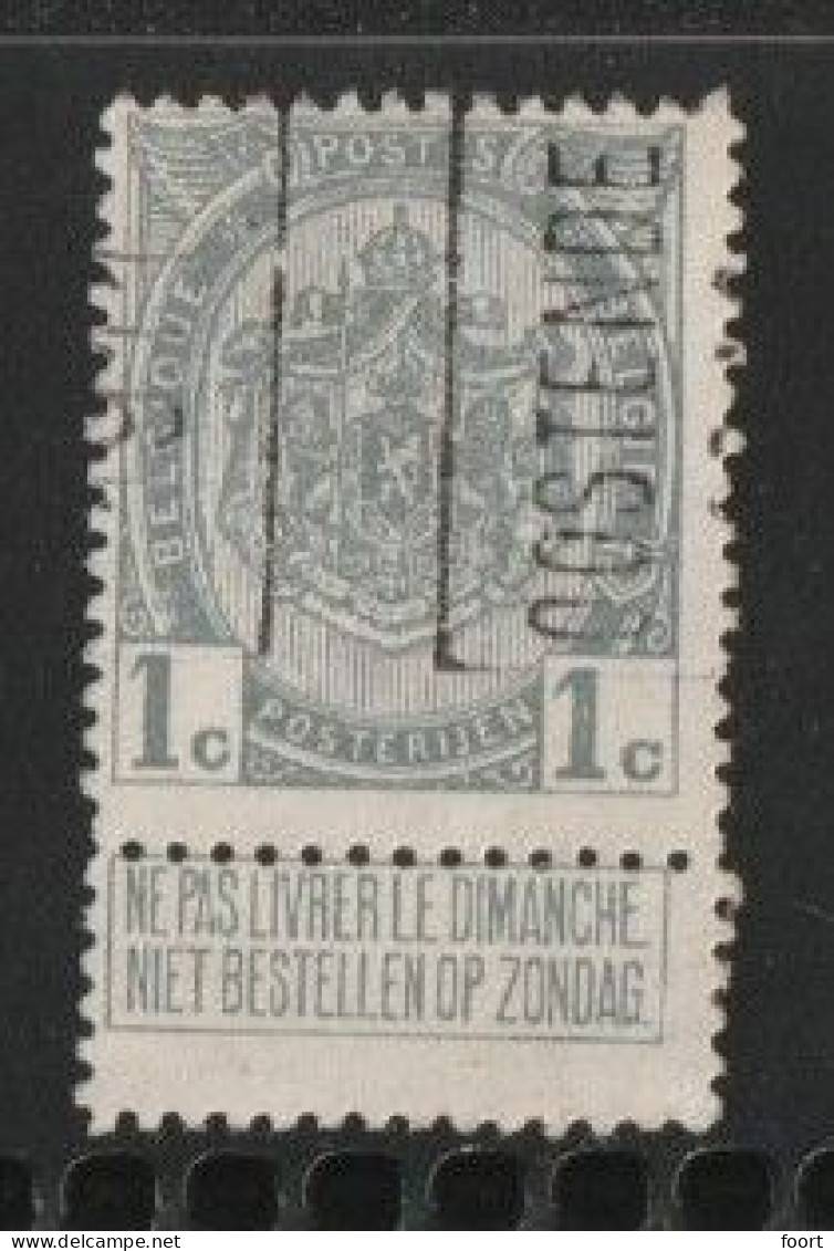 Oostende 1911  Nr. 1645A - Roller Precancels 1900-09