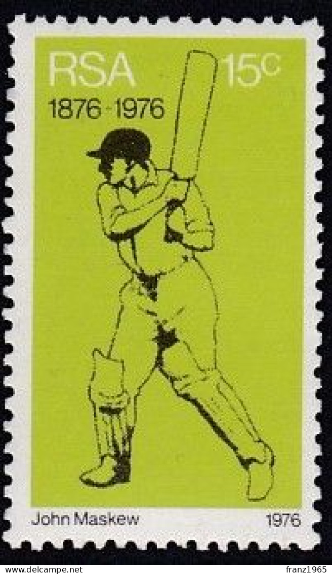 Cricket Association - 1976 - Ungebraucht