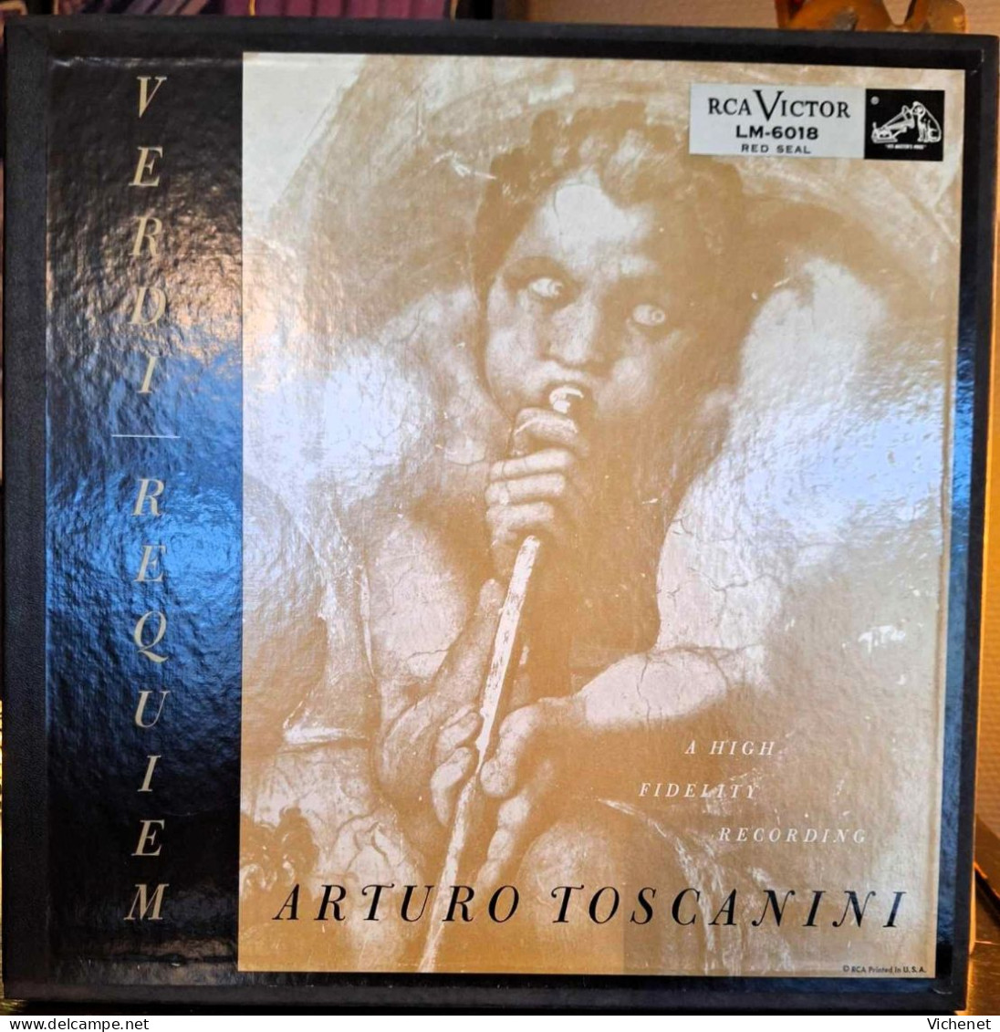 Verdi, Arturo Toscanini ‎– Requiem (coffret 2 LP's + Booklet) - Oper & Operette