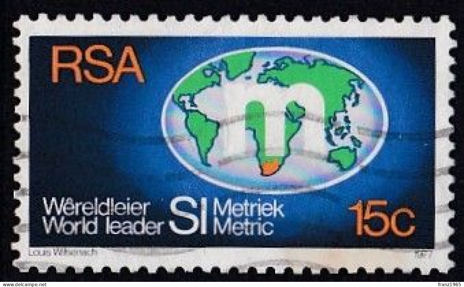 Metric System - 1977 - Used Stamps