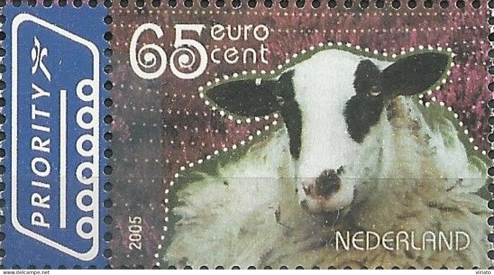 Netherlans 2005 (MNH) (Mi 2300A) - Schoonebeek Sheep (Ovis Ammon Aries) - Ferme