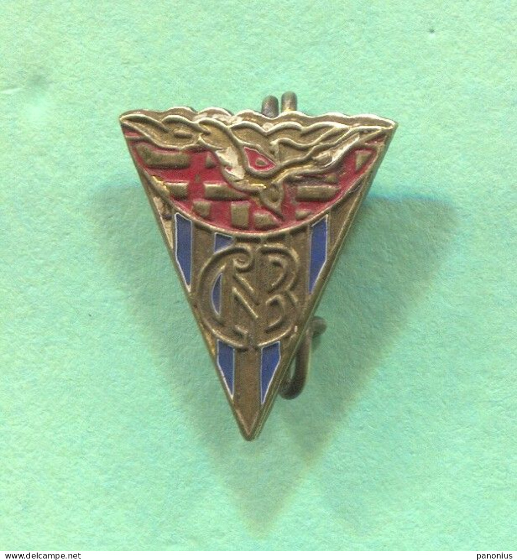 Swimming Natation - Club Barcelona Spain, Vintage Pin Badge Abzeichen - Natation