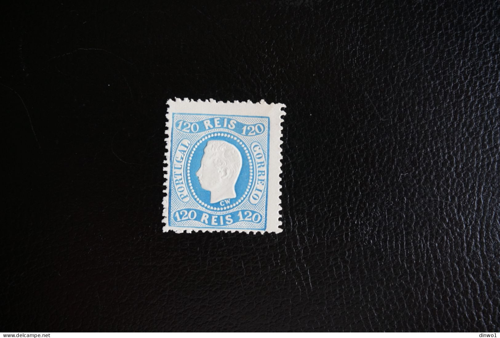 (T6) Portugal - D. Luis I -1905 Reprint 120 R, Perf. 13½ (MNG) - Nuovi