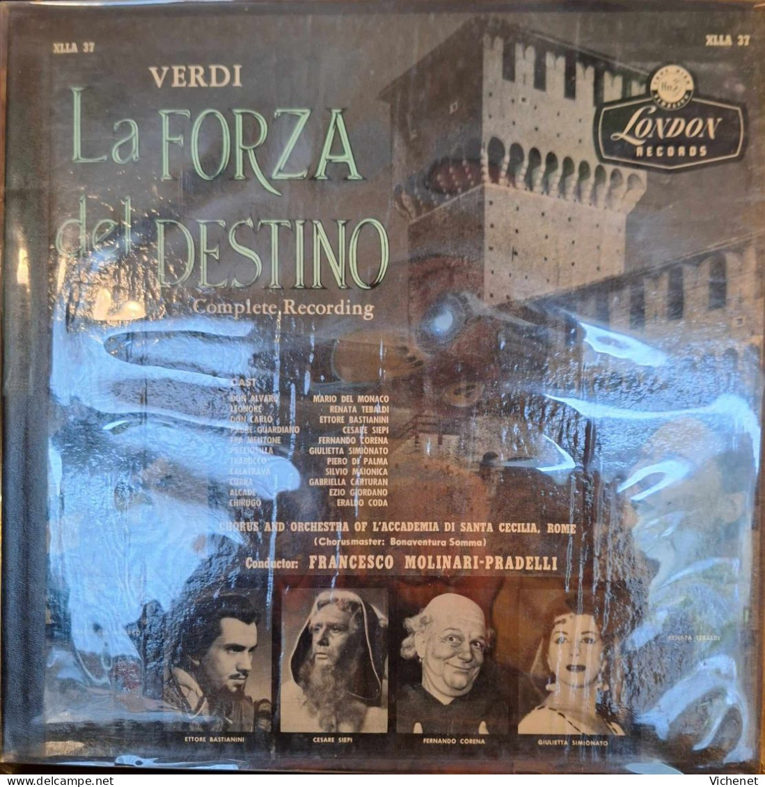 Verdi - La Forza Del Destino (Complete Recording) - Box 4 LP's - Opera / Operette