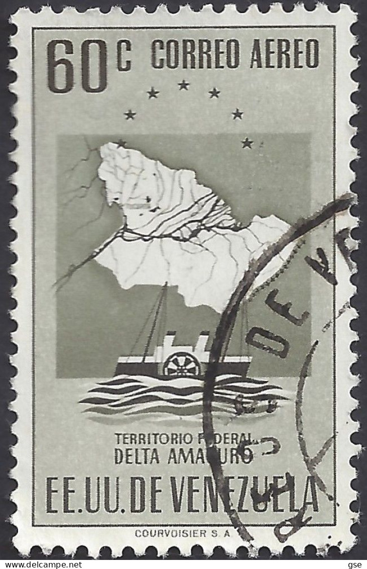 VENEZUELA 1953 - Yvert A507° - Amazzoni | - Venezuela