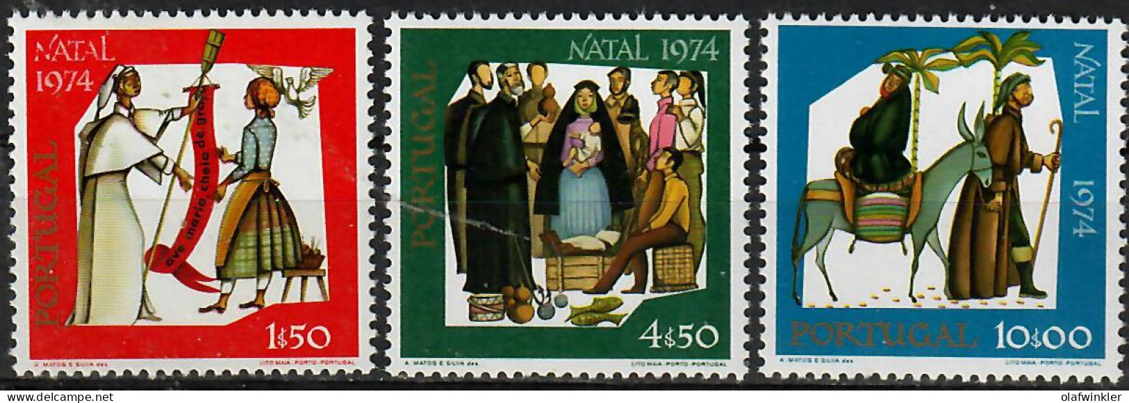 1974 Natal AF 1233-5 / Sc 1235-7 / YT 1243-5 / Mi 1263-5 Novo / MNH / Neuf / Postfrisch [zro] - Neufs