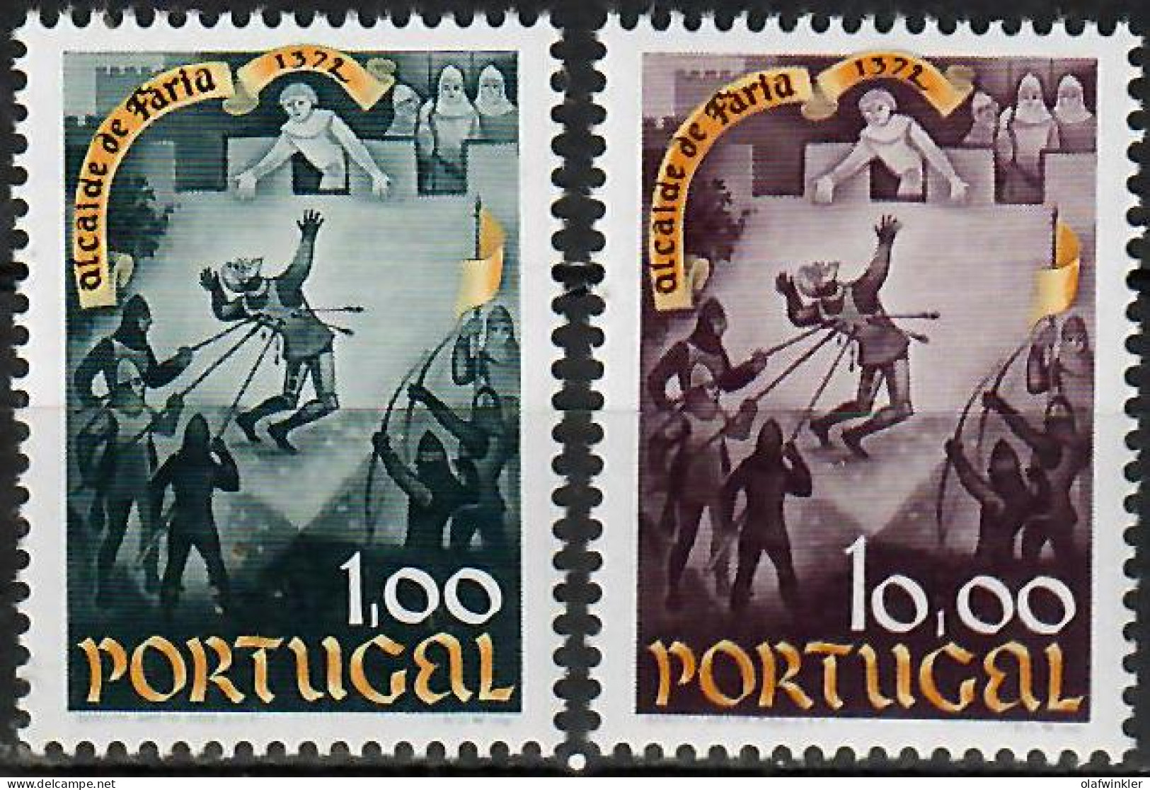 1973 Nuno Gonçalves De Faria AF 1204-5 / Sc 1193-4 / YT 1206-7 / Mi 1226-7 Novo / MNH / Neuf / Postfrisch [zro] - Neufs