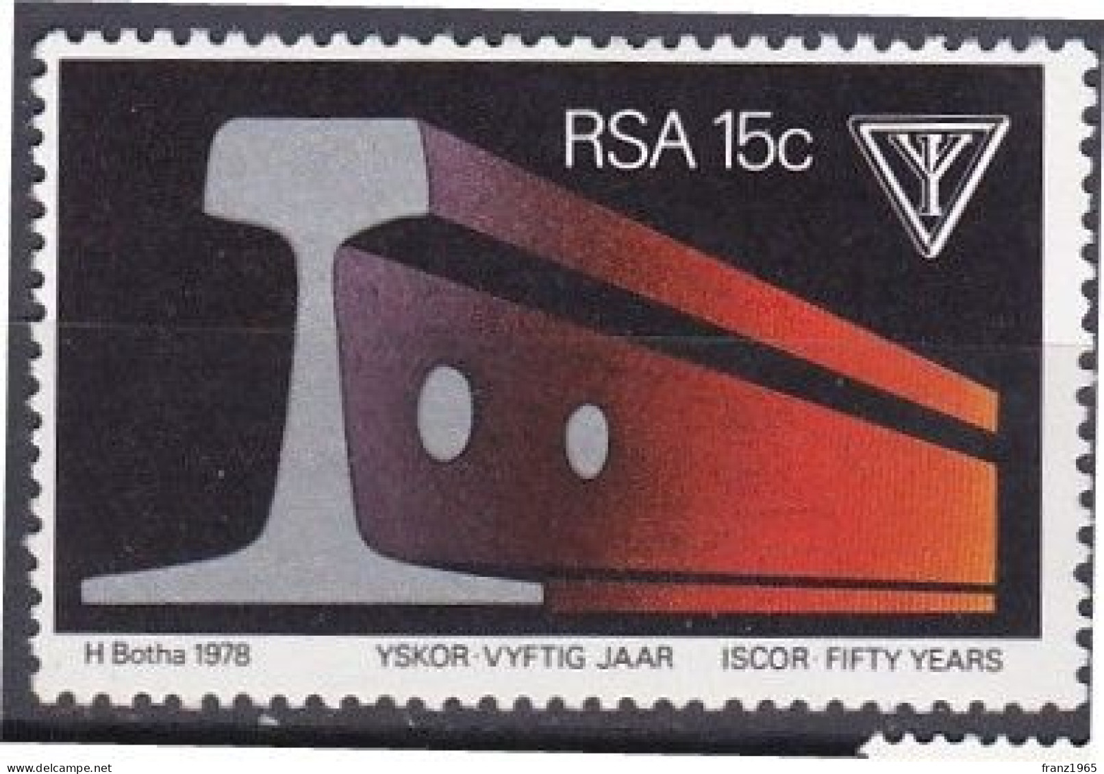Iscor 50th Anniversary - 1978 - Unused Stamps