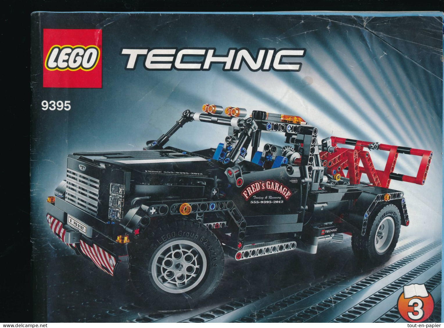 LEGO Technic 9395 -  - Notices D'assemblage 1 Et 3 - Plans