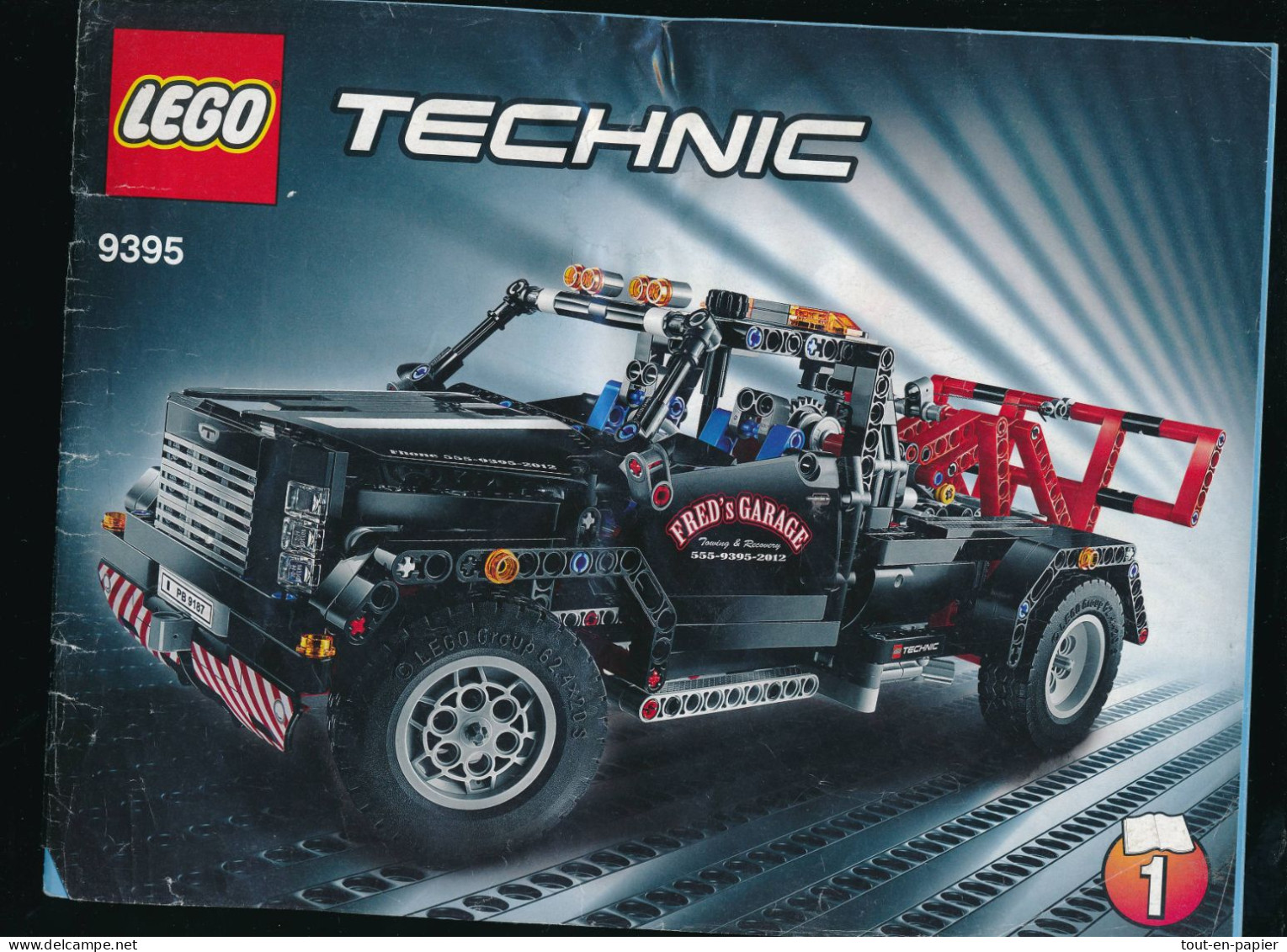 LEGO Technic 9395 -  - Notices D'assemblage 1 Et 3 - Piantine
