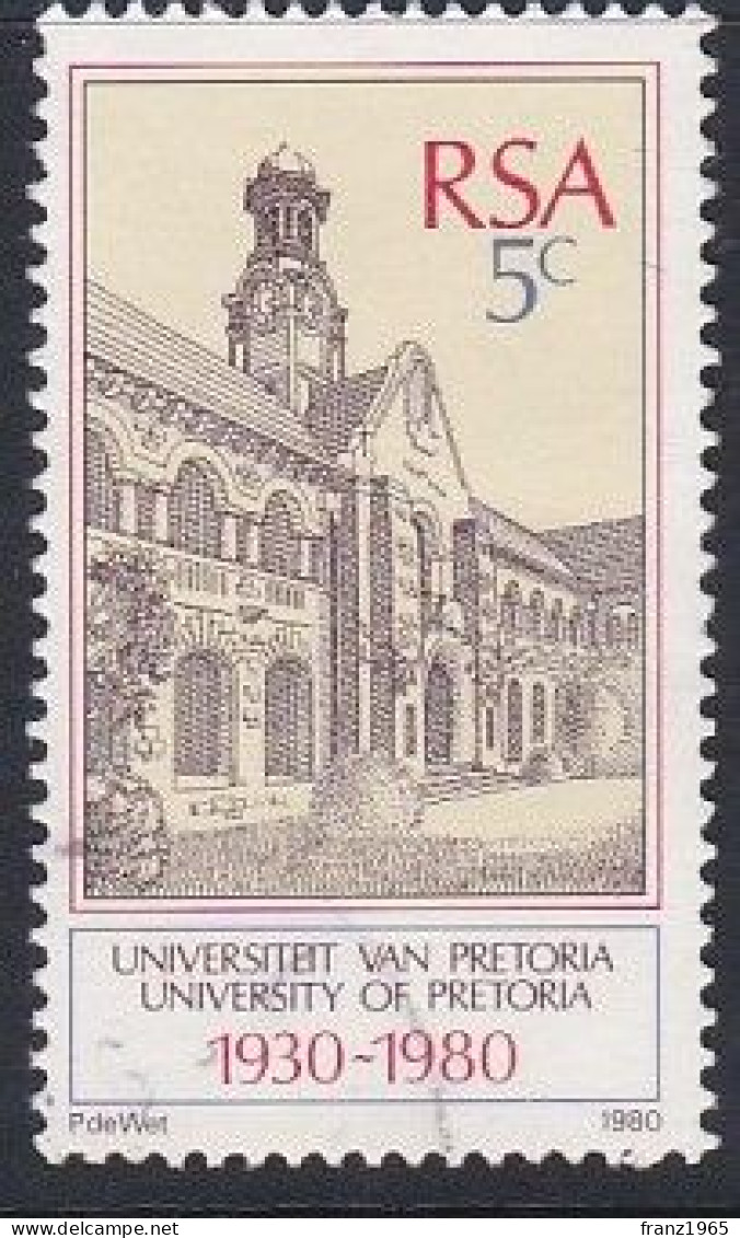 Pretoria University - 1980 - Used Stamps