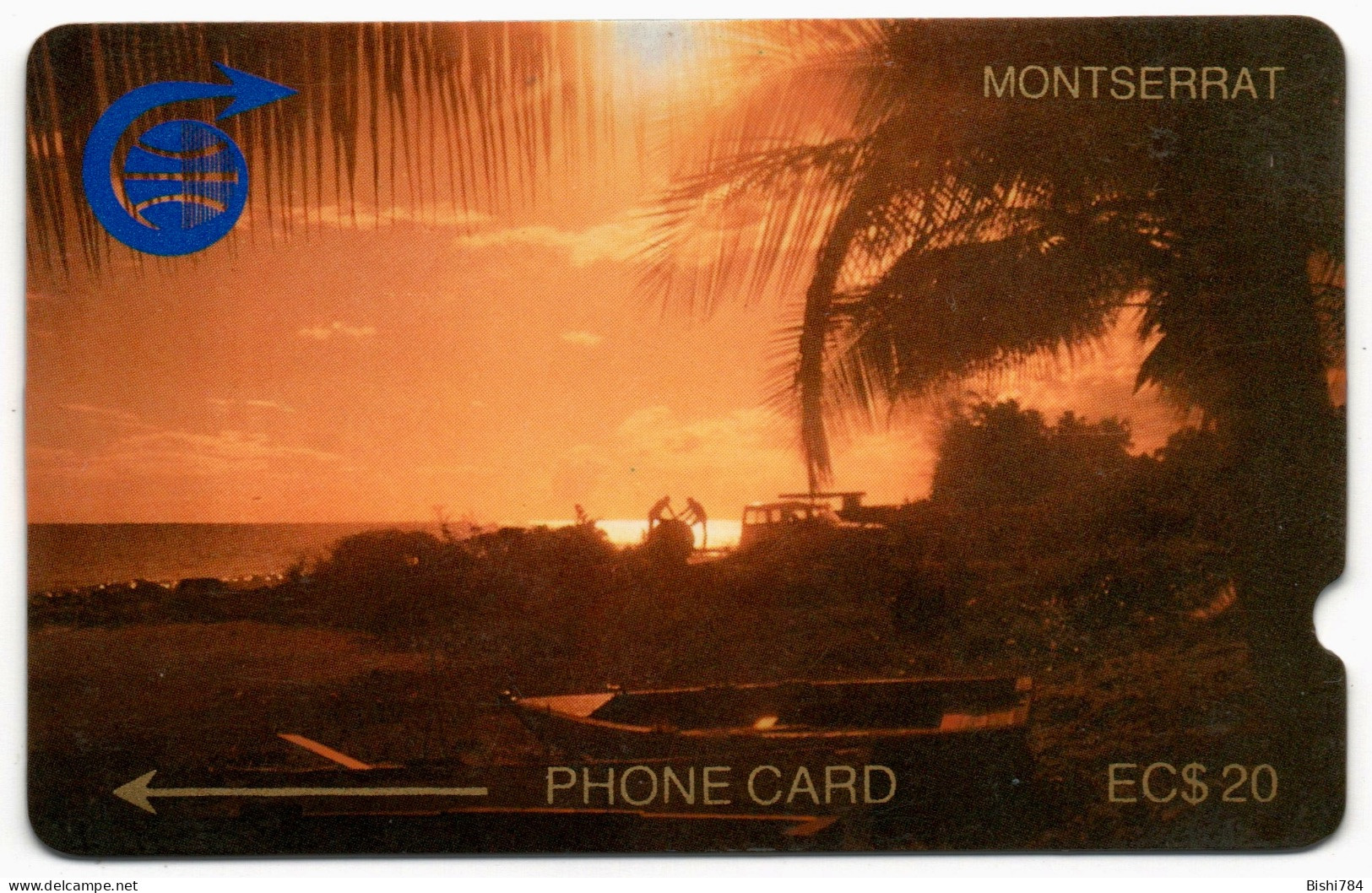Montserrat - Sunset $20 (DEEP Notch) - 1CMTC - Montserrat