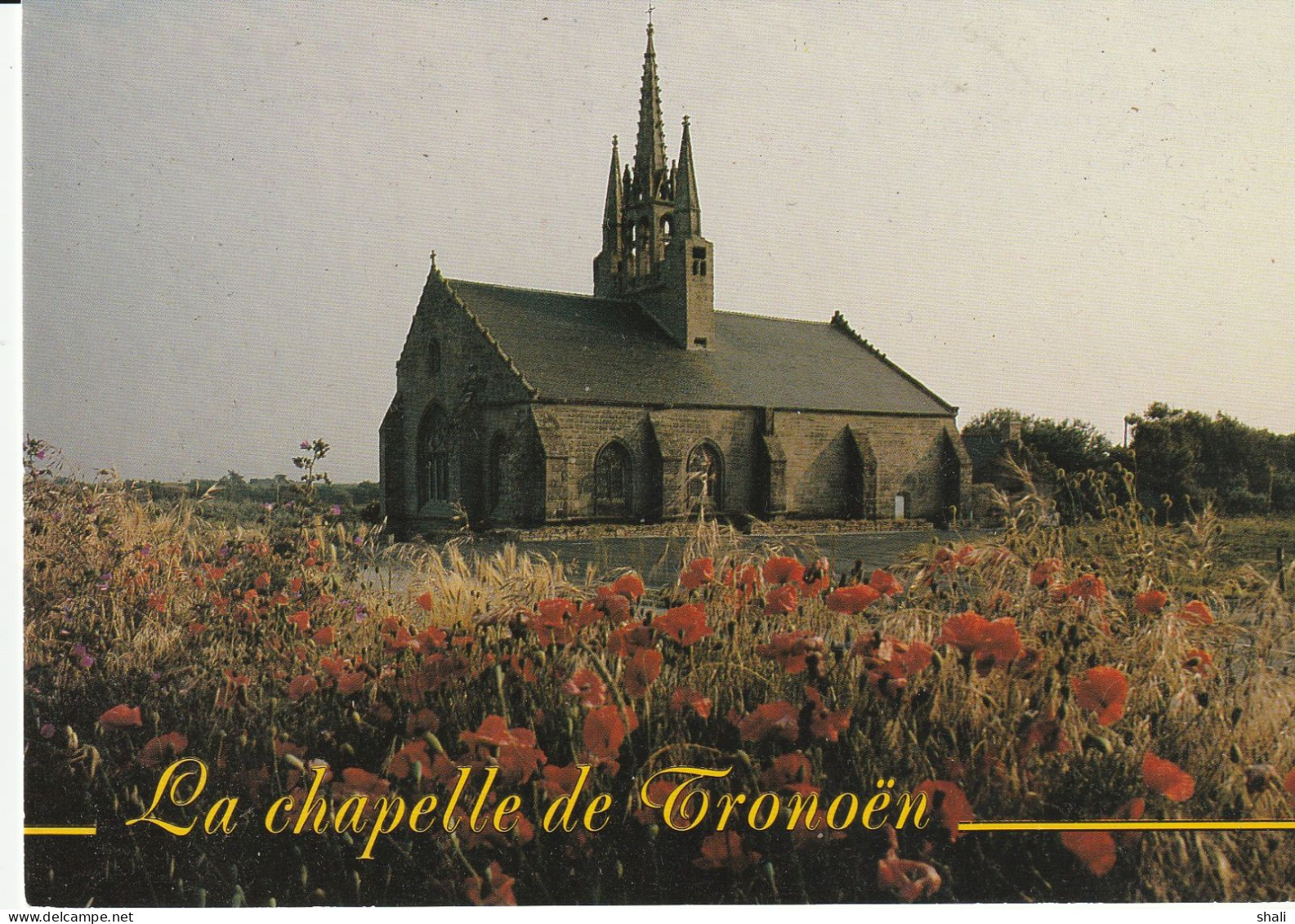CPSM TRONOEN LA CHAPELLE NOTRE DAME - Saint-Jean-Trolimon