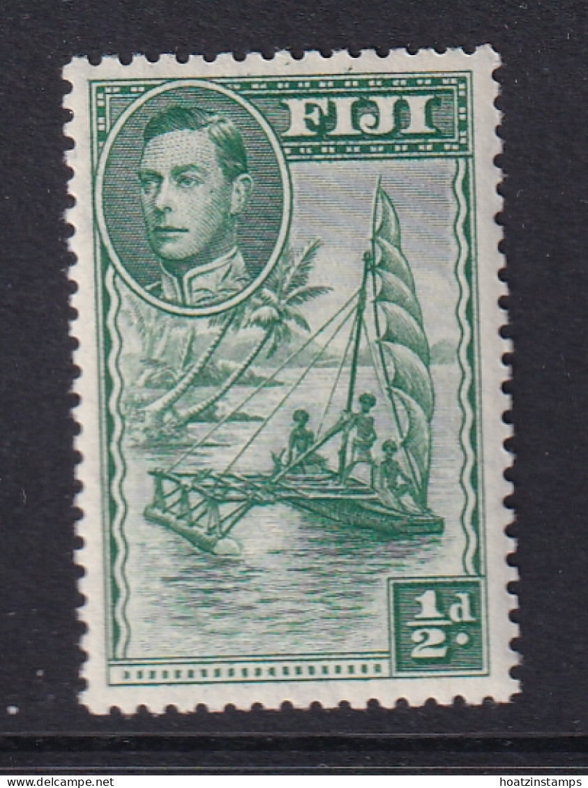 Fiji: 1938/55   KGVI    SG249b    ½d   [Perf: 12]    MH - Fiji (...-1970)