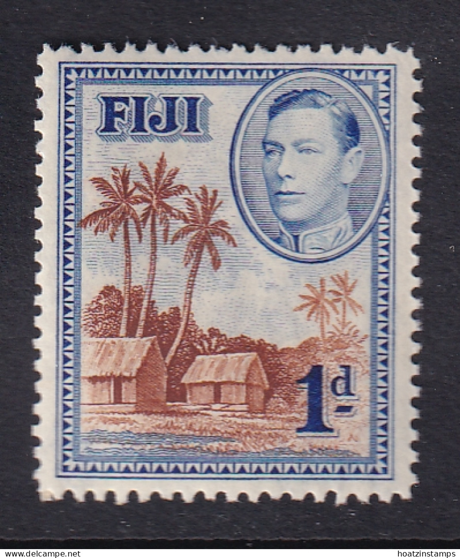 Fiji: 1938/55   KGVI    SG250    1d       MH - Fiji (...-1970)