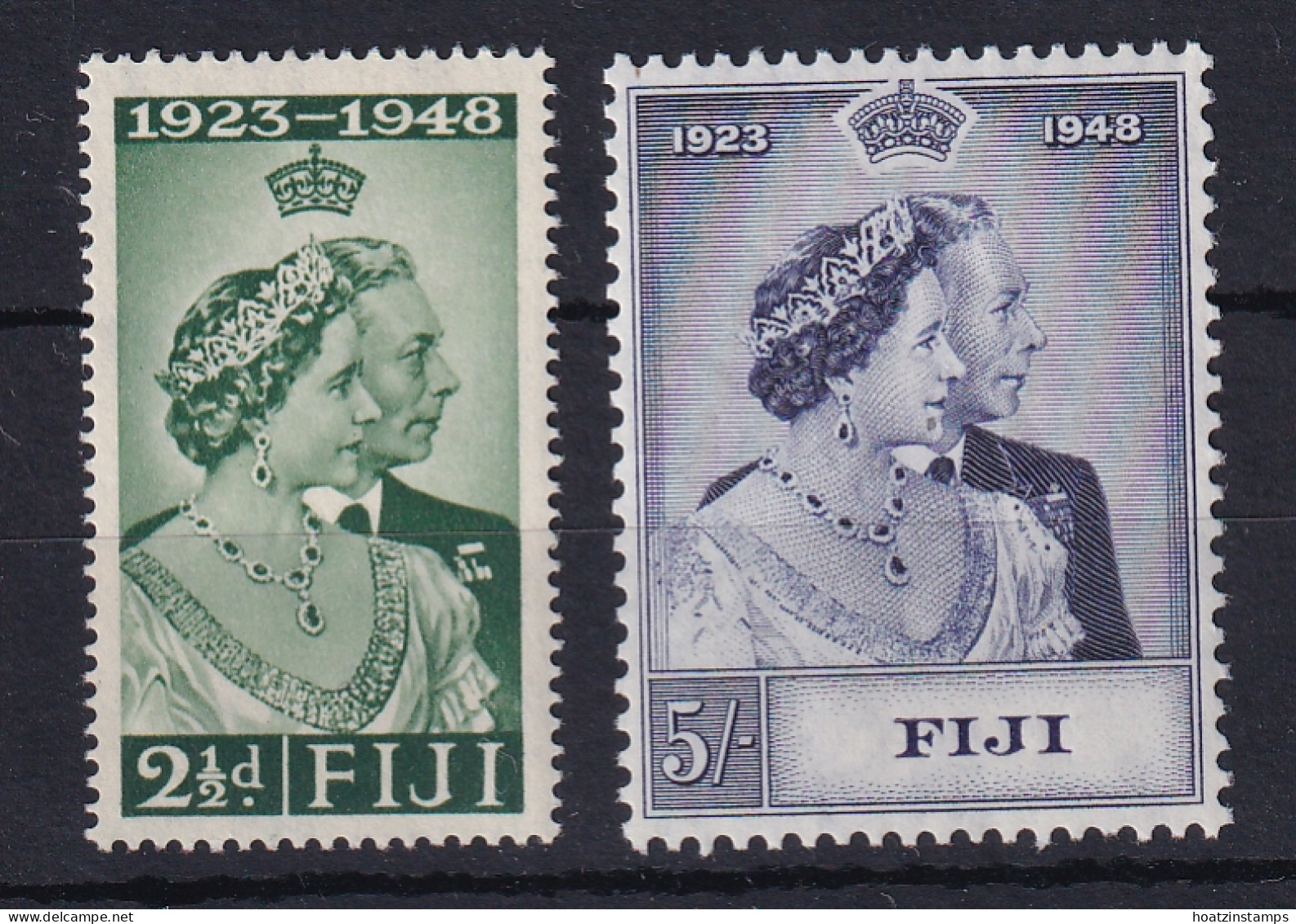 Fiji: 1948   Royal Silver Wedding   MH - Fiji (...-1970)