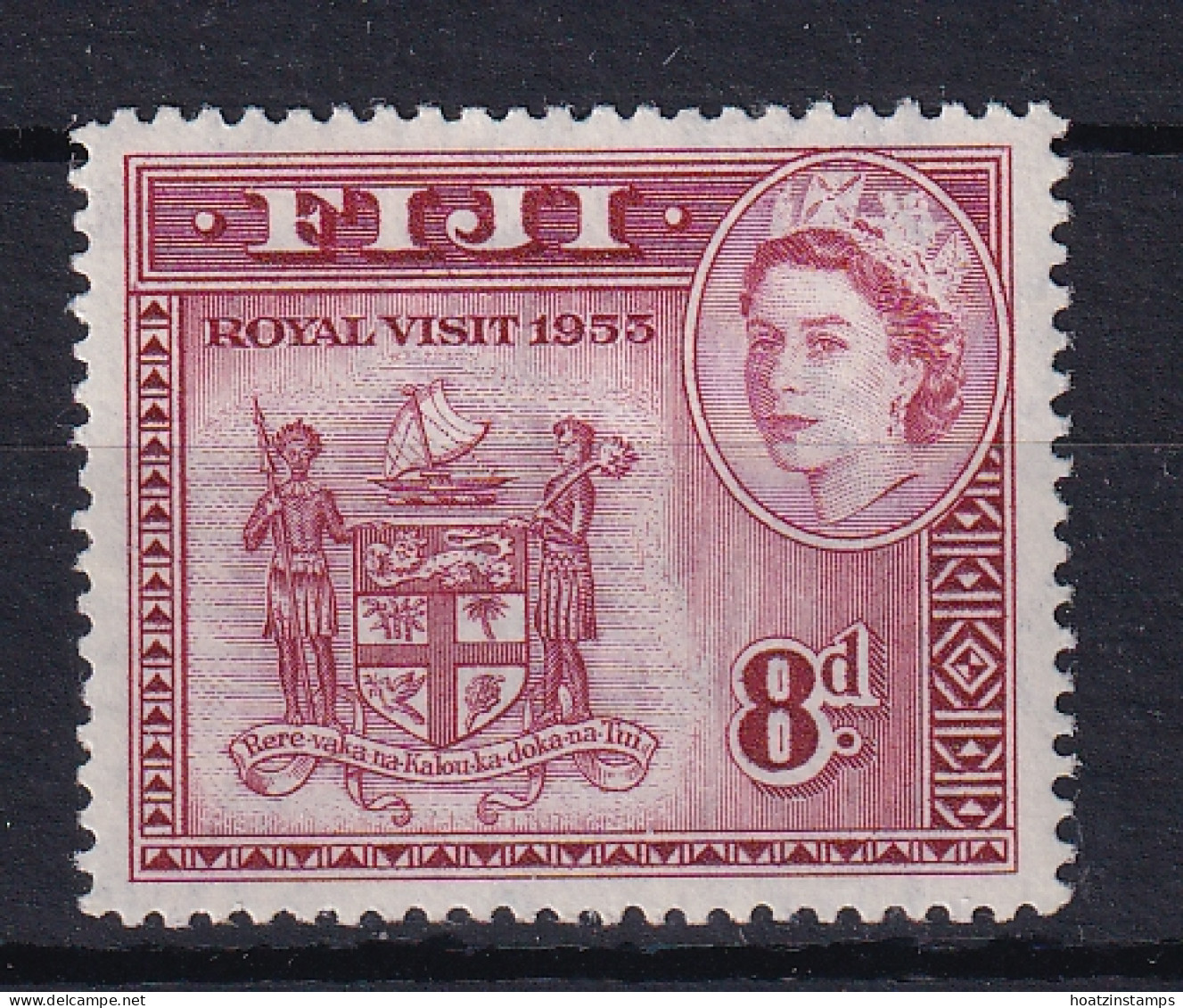 Fiji: 1953   Royal Visit     MH - Fiji (...-1970)