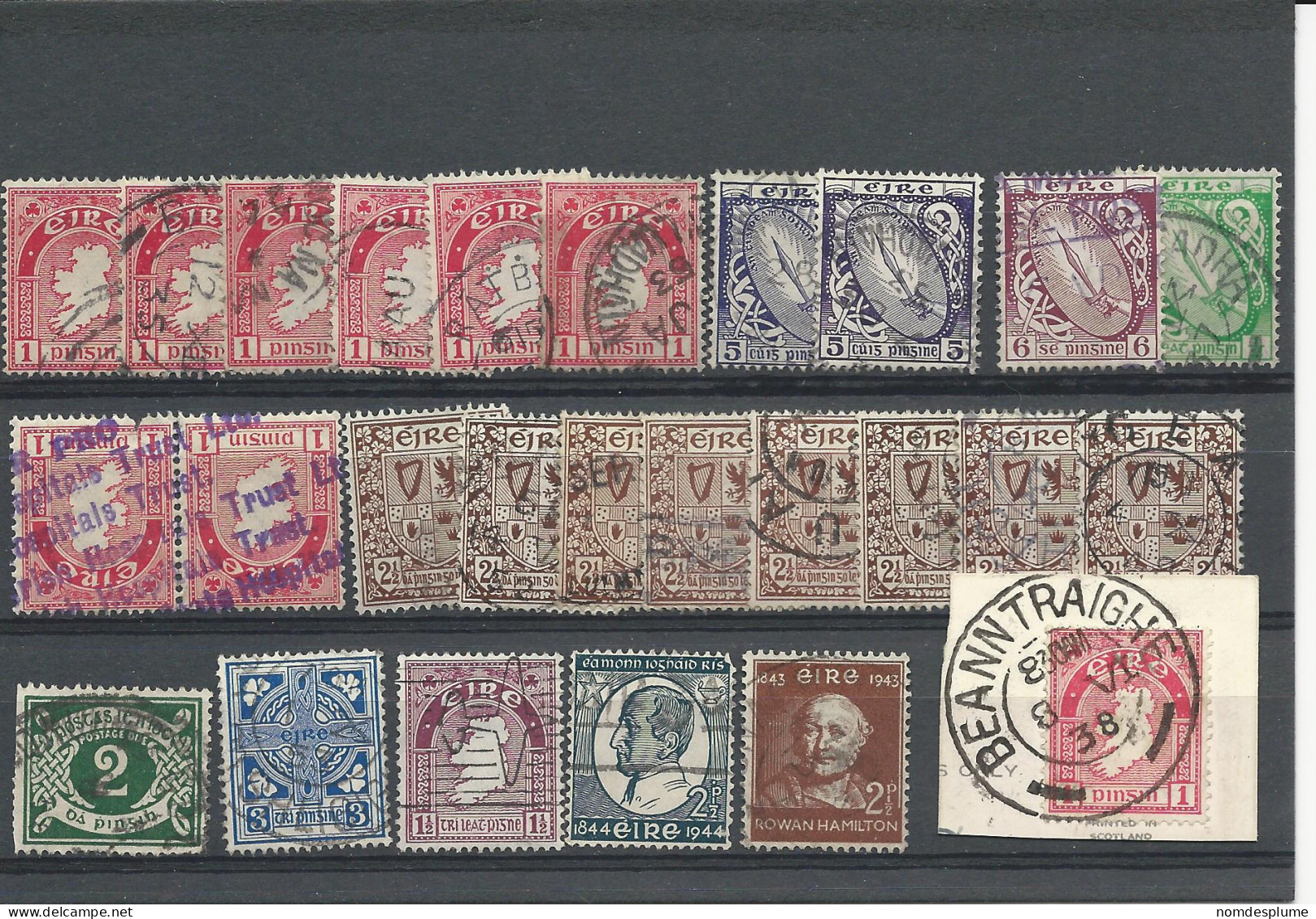 26307) Ireland Collection Postmarks Shades - Usati
