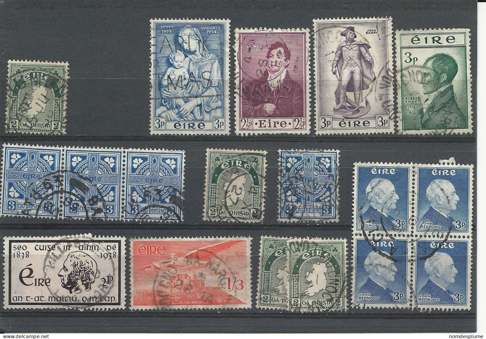 26310) Ireland Collection Postmarks Shades - Used Stamps