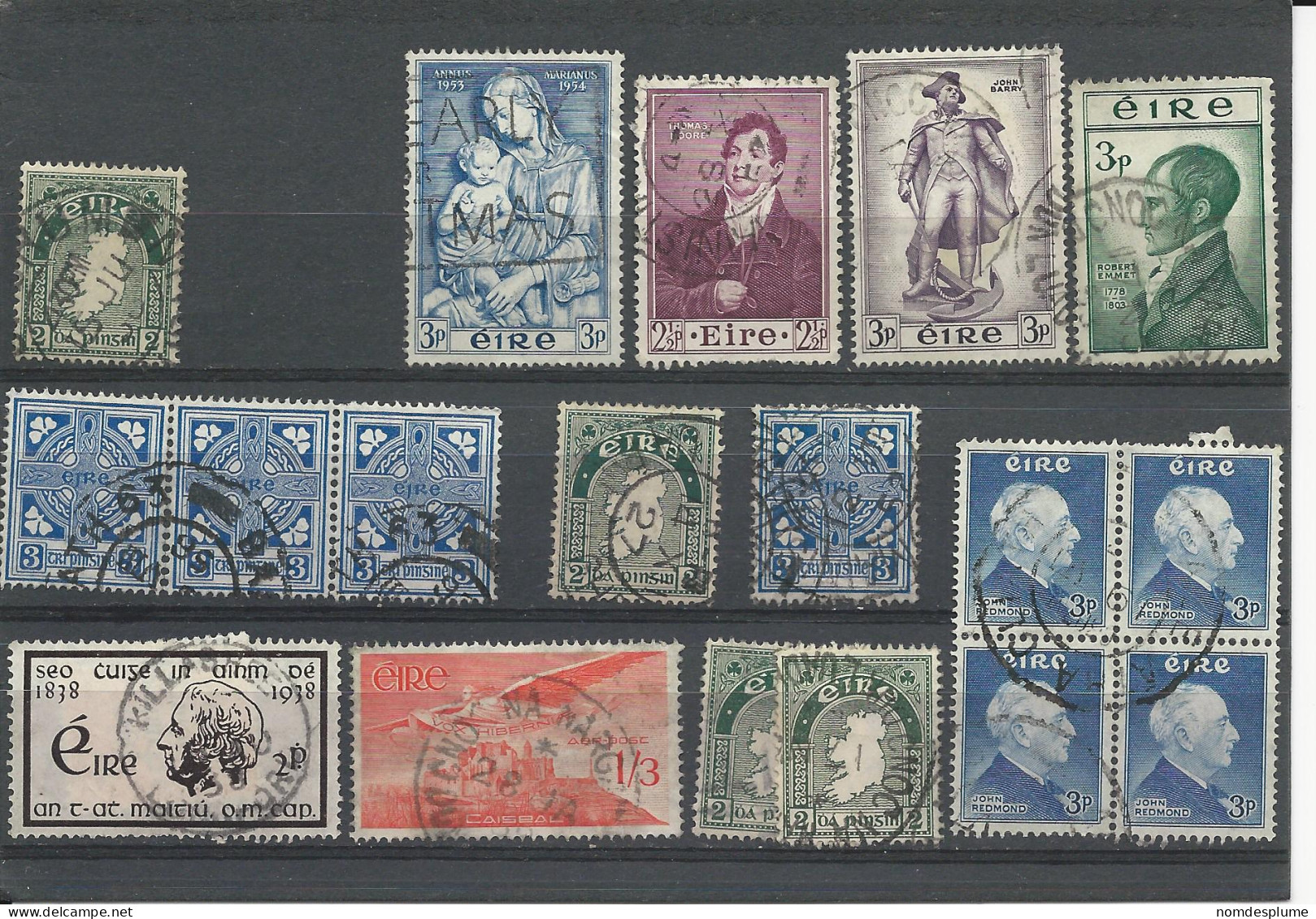 26310) Ireland Collection Postmarks Shades - Usati