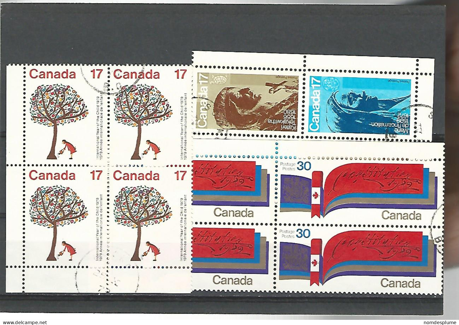 54557 ) Collection Canada Block - Blocks & Sheetlets