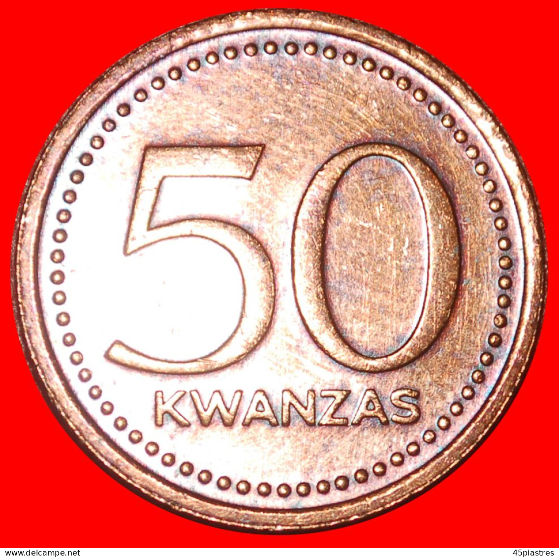 * GREAT BRITAIN (1978-1991): ANGOLA  50 KWANZAS! 1975 FREEDOM FROM PORTUGAL! RARE COMMUNIST  · LOW START ·  NO RESERVE! - Angola