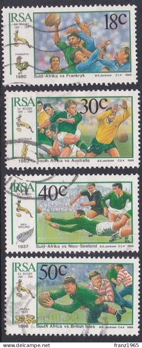 Rugby - 1989 - Oblitérés