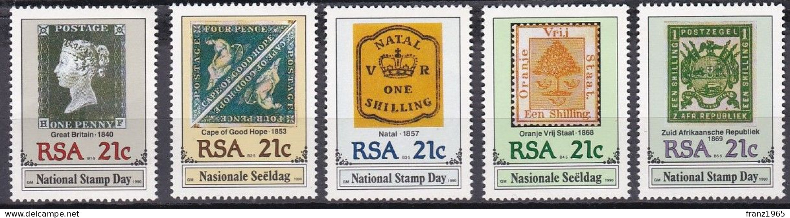 Stamp Day - 1990 - Unused Stamps