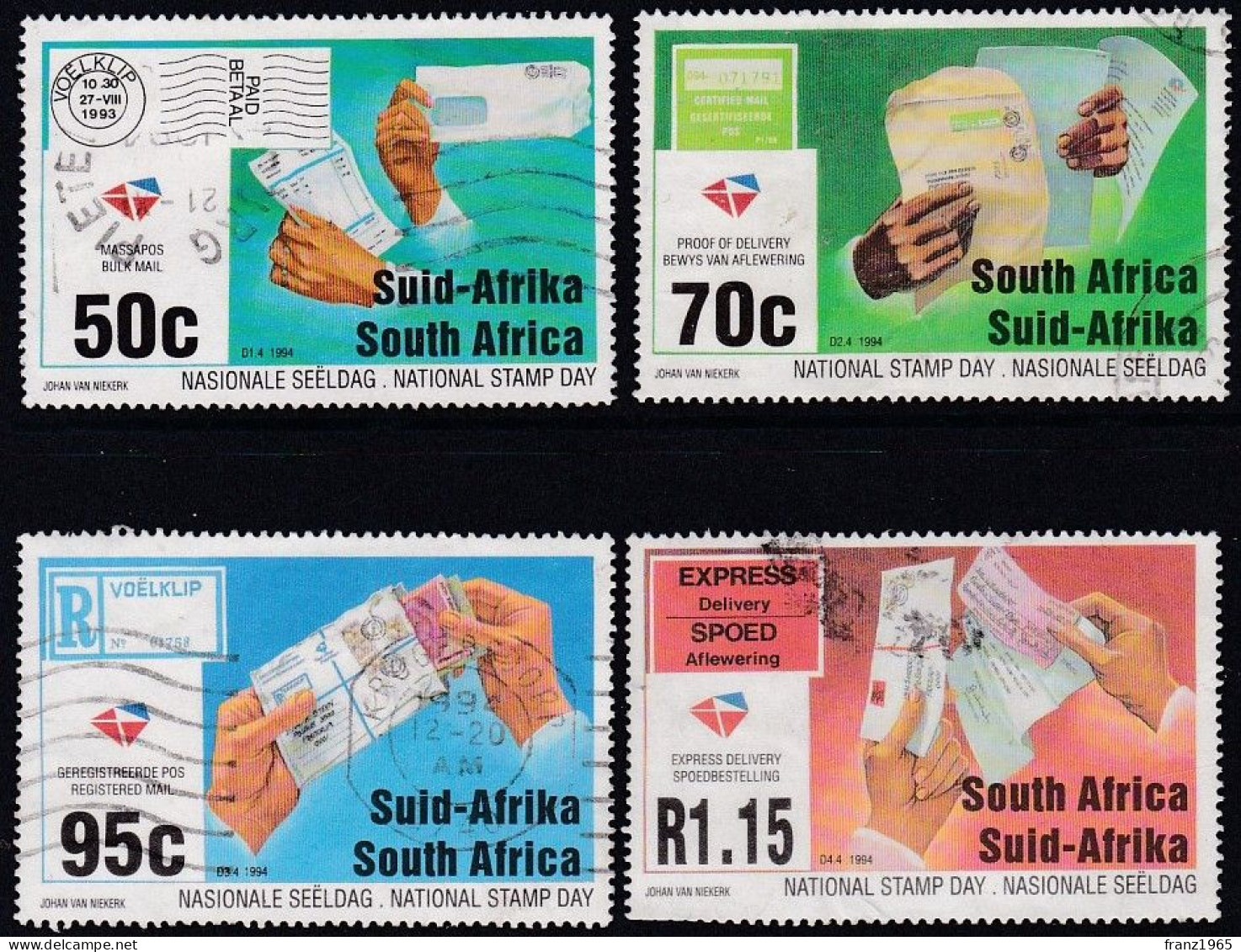 Stamp Day - 1994 - Usati