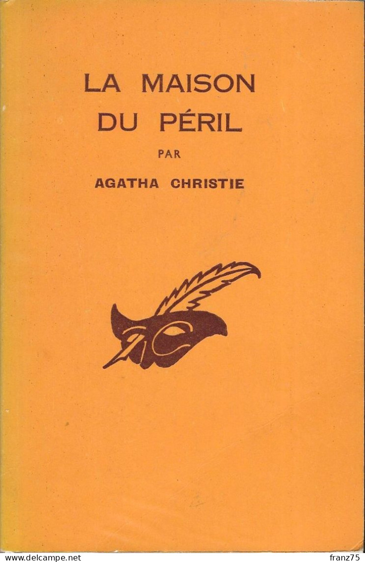 La Maison Du Péril--A.CHRISTIE-Le Masque 1956--BE/TBE - Le Masque