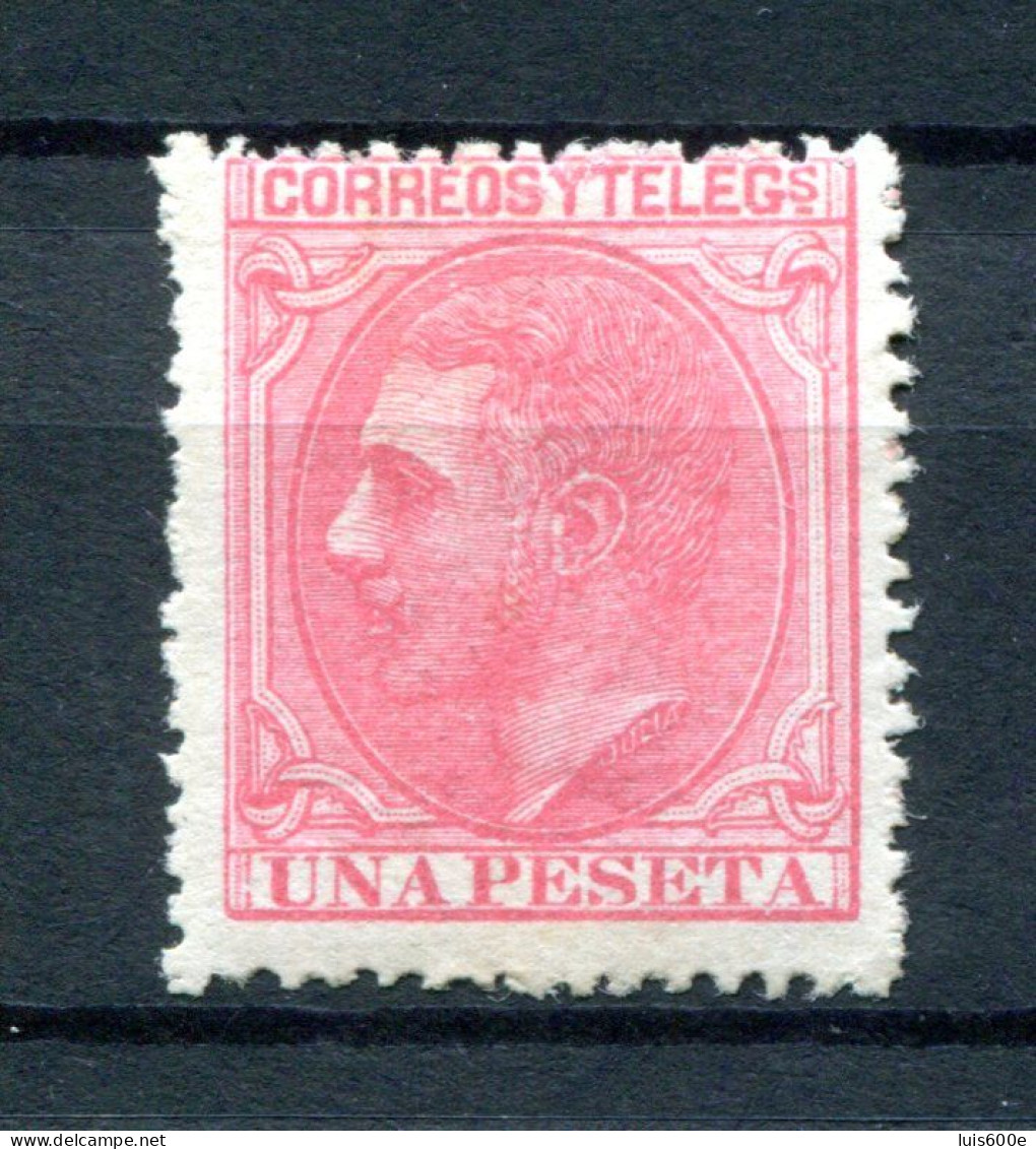 1879.ESPAÑA.EDIFIL 207*.NUEVO.CATALOGO 210€ - Unused Stamps