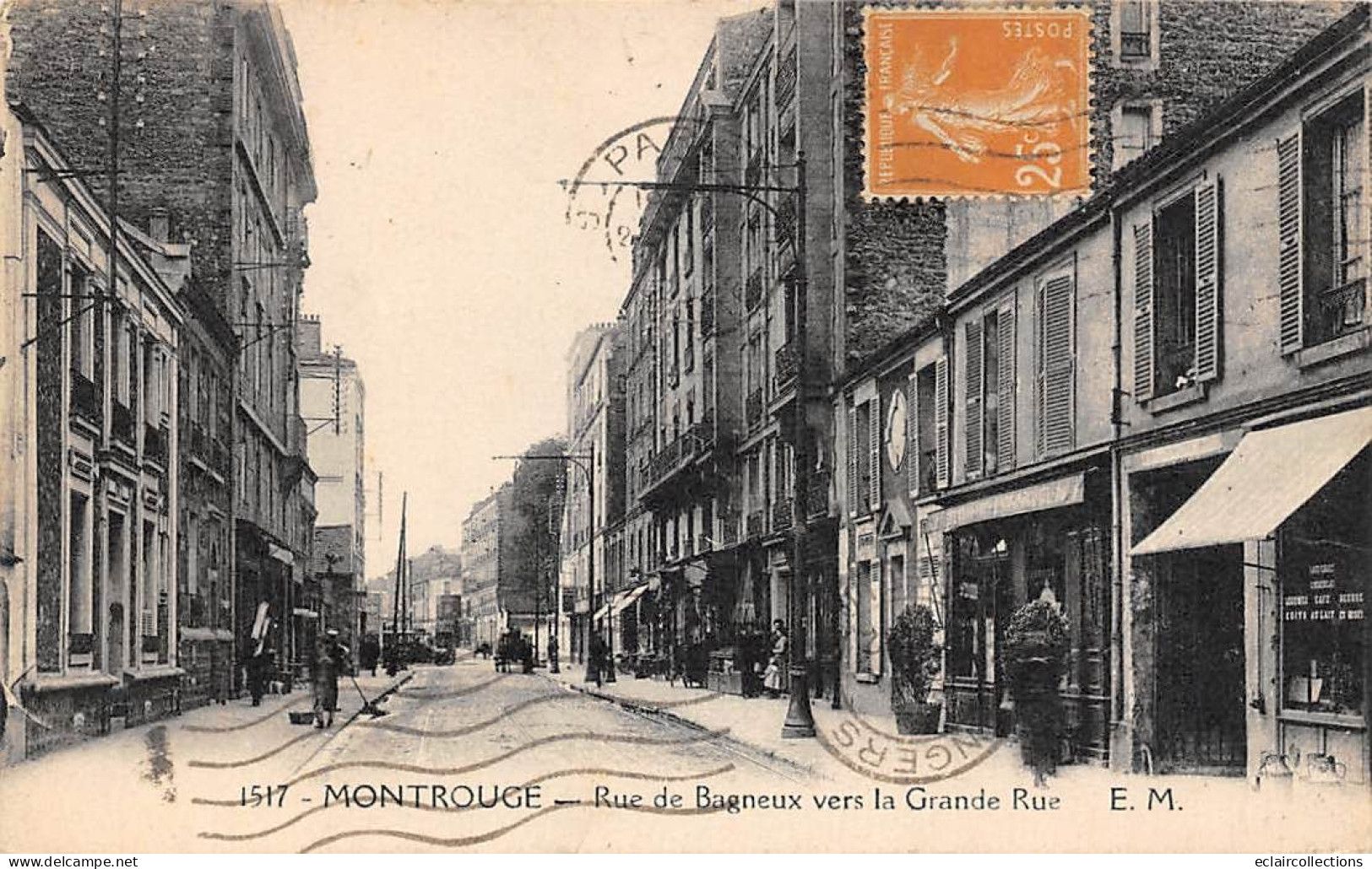 Montrouge         92          Rue De Bagneux Vers La Grande Rue   N° 1517     (voir Scan) - Montrouge