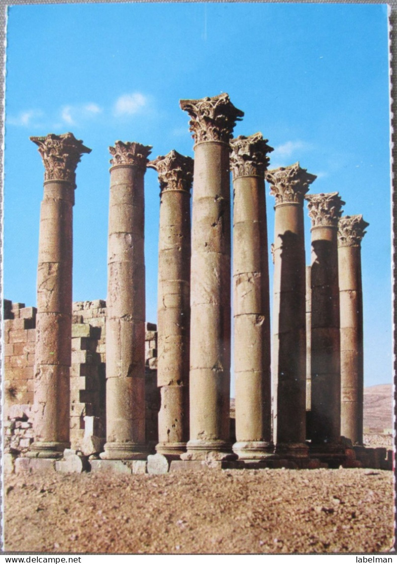 JORDAN JERASH CHURCH APOSTLES MARTYRS RUINS BUILDING CARD POSTCARD CARTOLINA ANSICHTSKARTE CARTE POSTALE POSTKARTE CP - Jordania