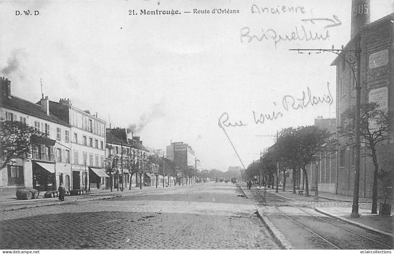 Montrouge         92          Route D'Orléans  N° 21     (voir Scan) - Montrouge