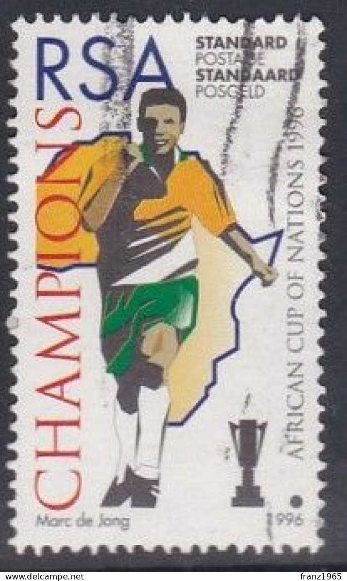 Football Africa Cup Winners - 1996 - Used Stamps