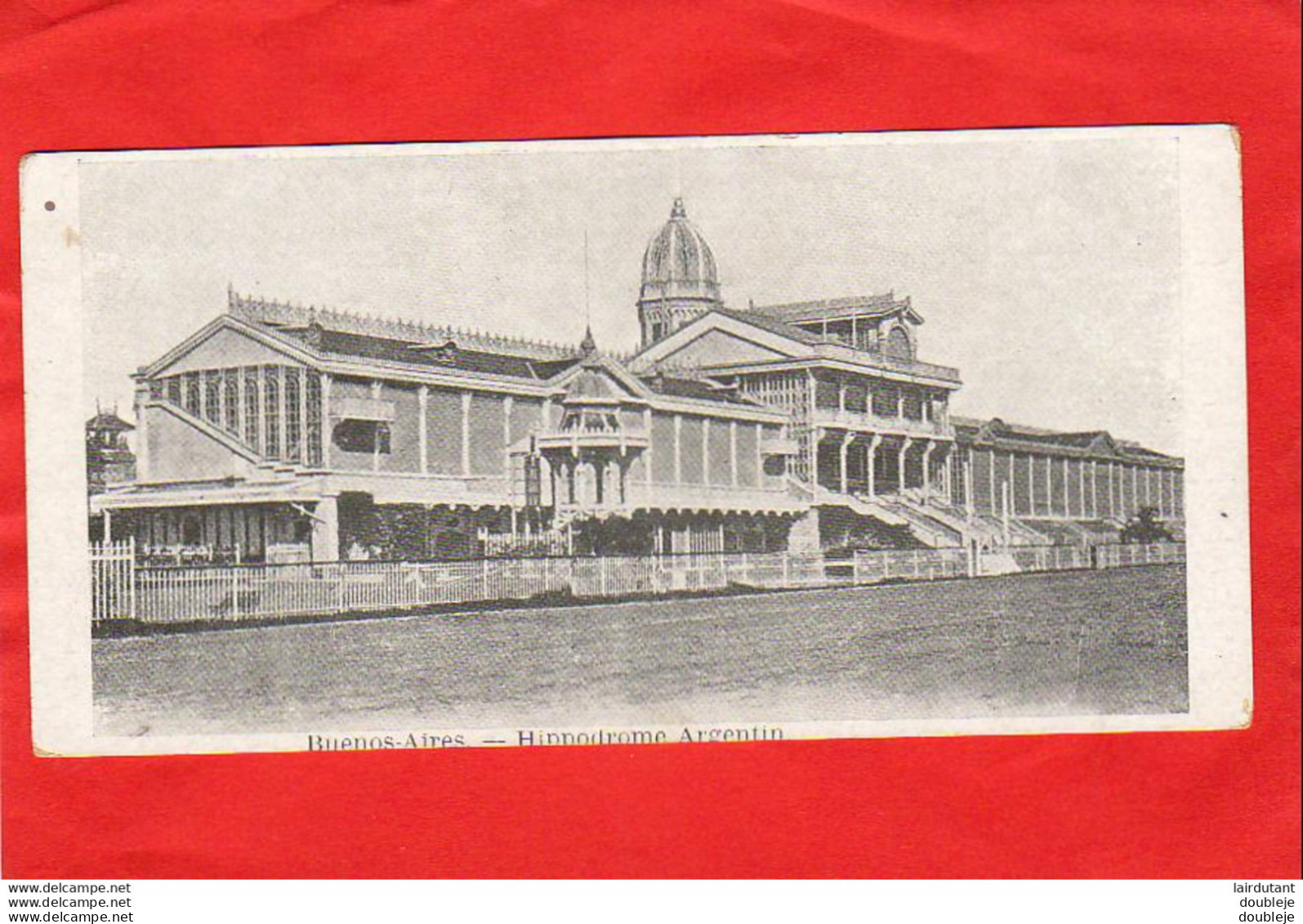 ARGENTINE  BUENOS AIRES  Hippodrome Argentin  ..... ( Carte Format 7 X 14 Cm ) - Argentine