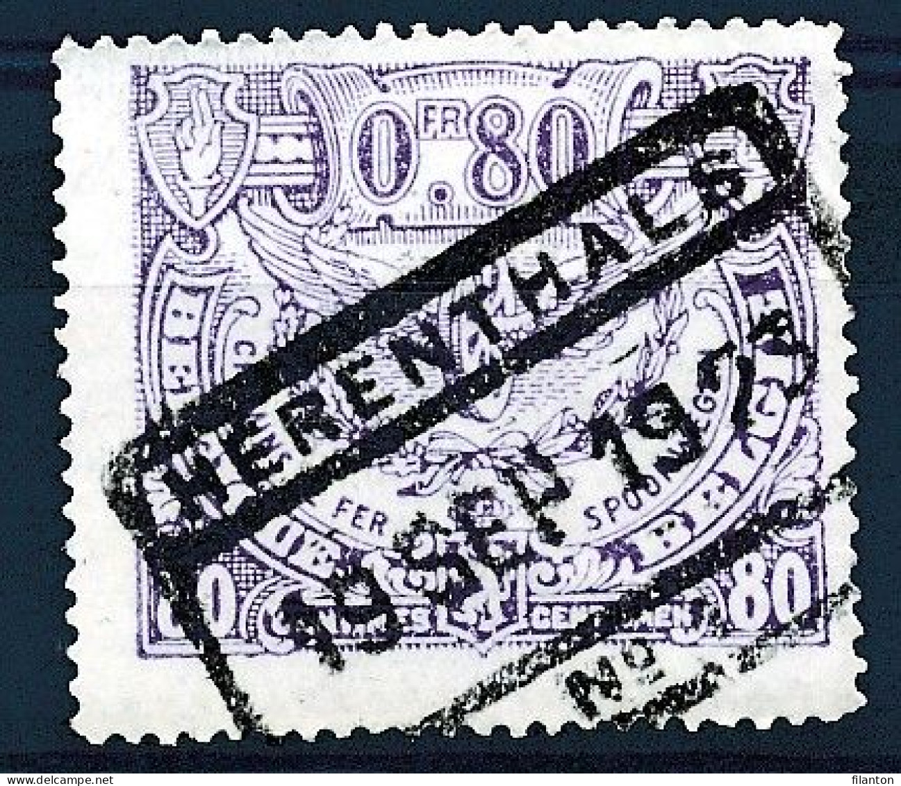 TR  111 -  "HERENTHALS Nr 1" - (ref. 37.083) - Afgestempeld