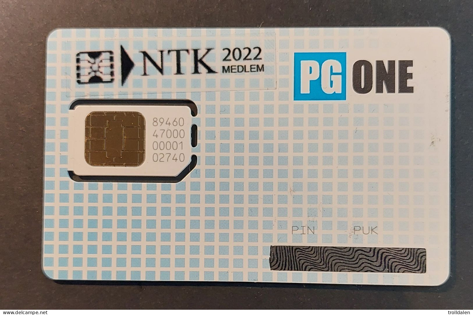 NTK Memberscard 2022 - Norvegia