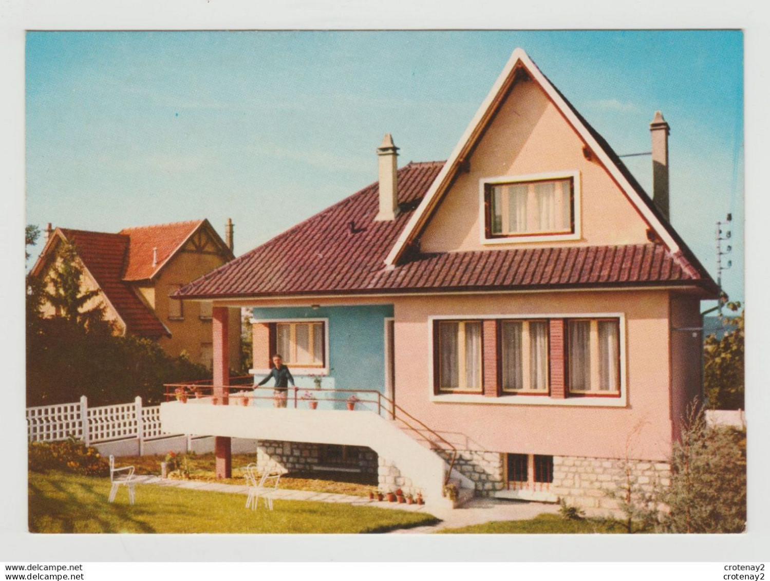 94 MANDRES Maison De La Famille Fontana Concours Maisons 1957 Photo Le Parisien Libéré VOIR DOS - Mandres Les Roses