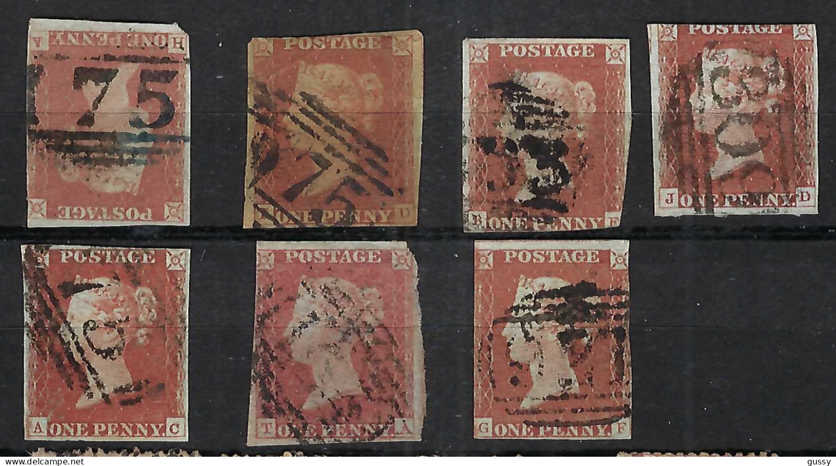 GRANDE BRETAGNE Ca.1841: Lot De Y&T 3 Obl., Petit Prix - Used Stamps