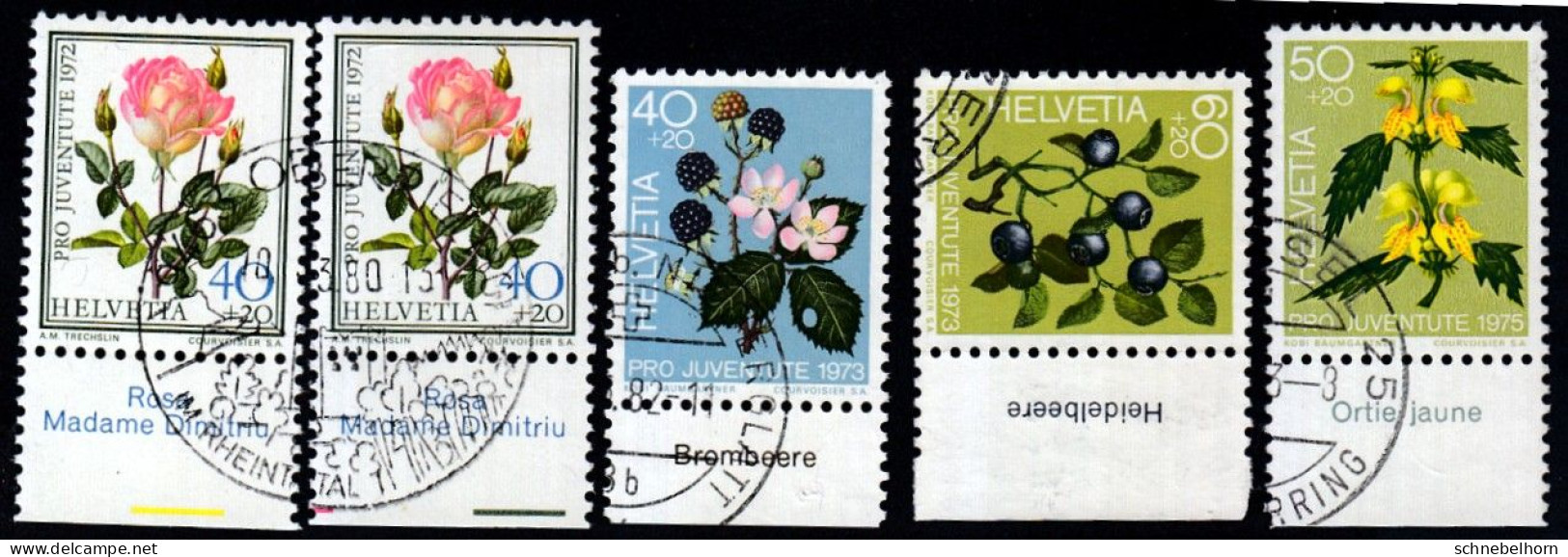 Briefmarken  Schweiz - Usati
