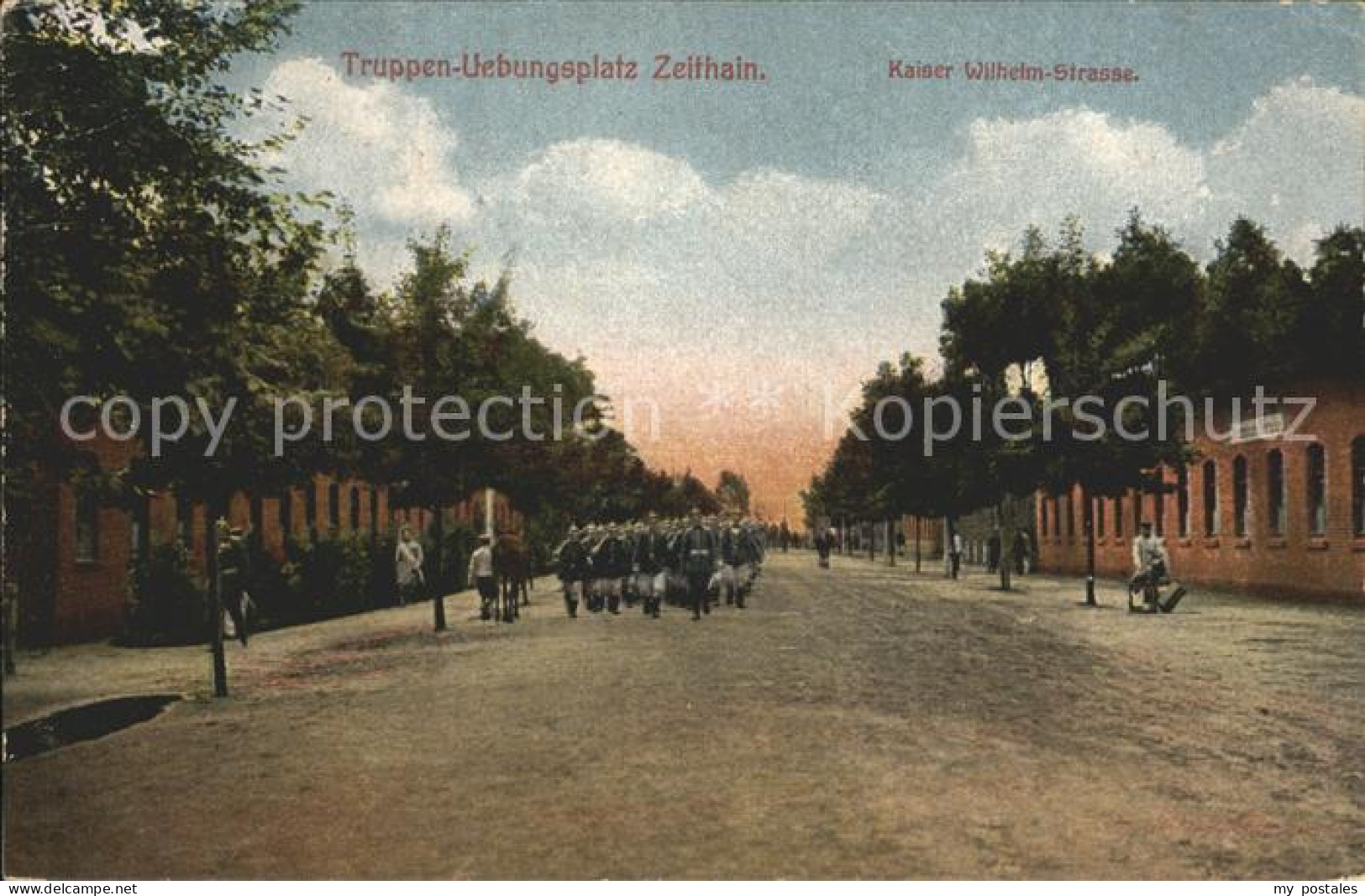 42204032 Zeithain Truppenuebungsplatz Kaiser Wilhelm- Strasse Zeithain - Zeithain