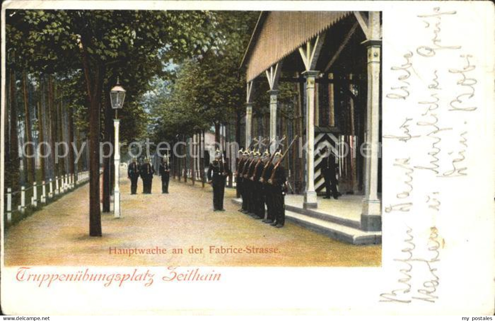 42203939 Zeithain Truppenuebungsplatz Hauptwache An Der Fabrice Strasse Zeithain - Zeithain