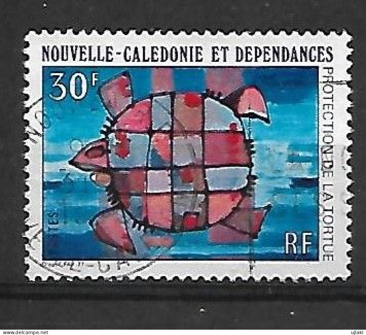 NOUVELLE CALEDONIE: Protection De La Tortue  N°420  Année:1978. - Usati