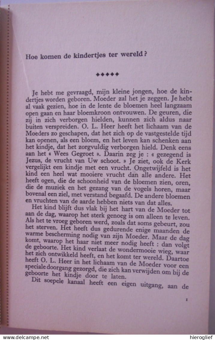 VOORLICHTING VAN KINDEREN En JONGE MENSEN Door Pierre Dufoyer Sexuele Kuisheid Sexualiteit Bevruchting - Andere & Zonder Classificatie