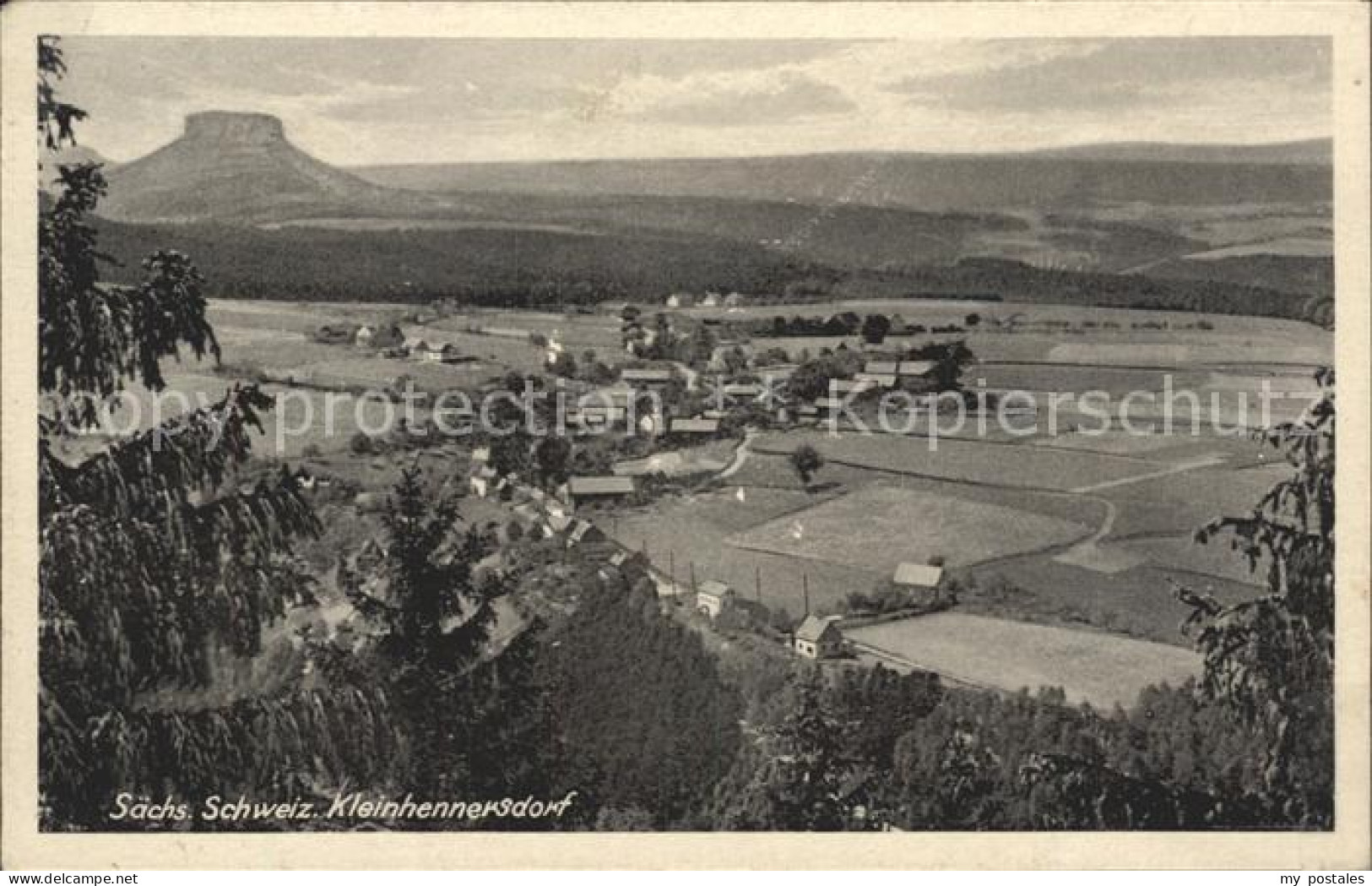 42203550 Kleinhennersdorf Panorama Gohrisch - Gohrisch