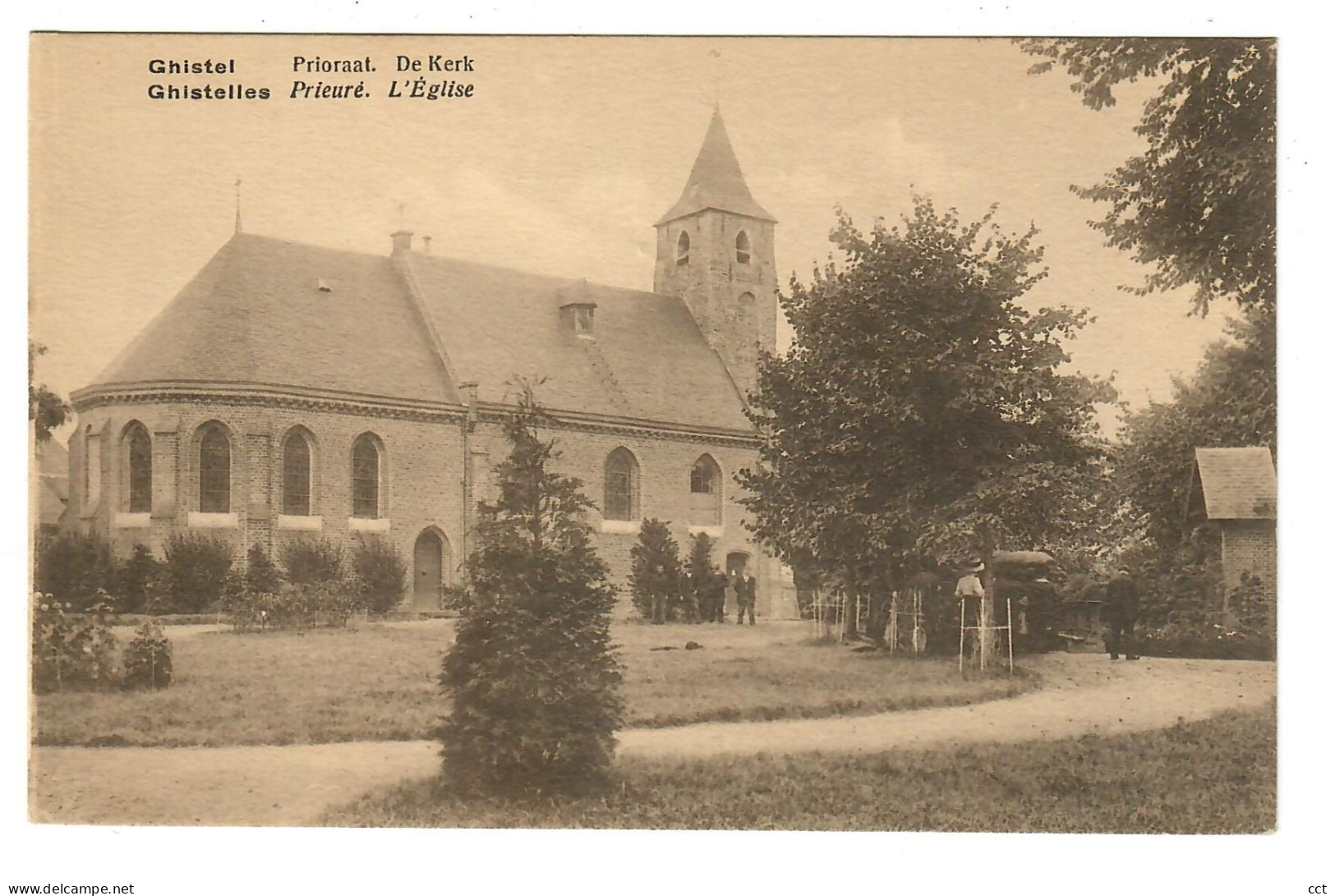 Ghistelles Ghistel Gistel   Prioraat De Kerk - Gistel