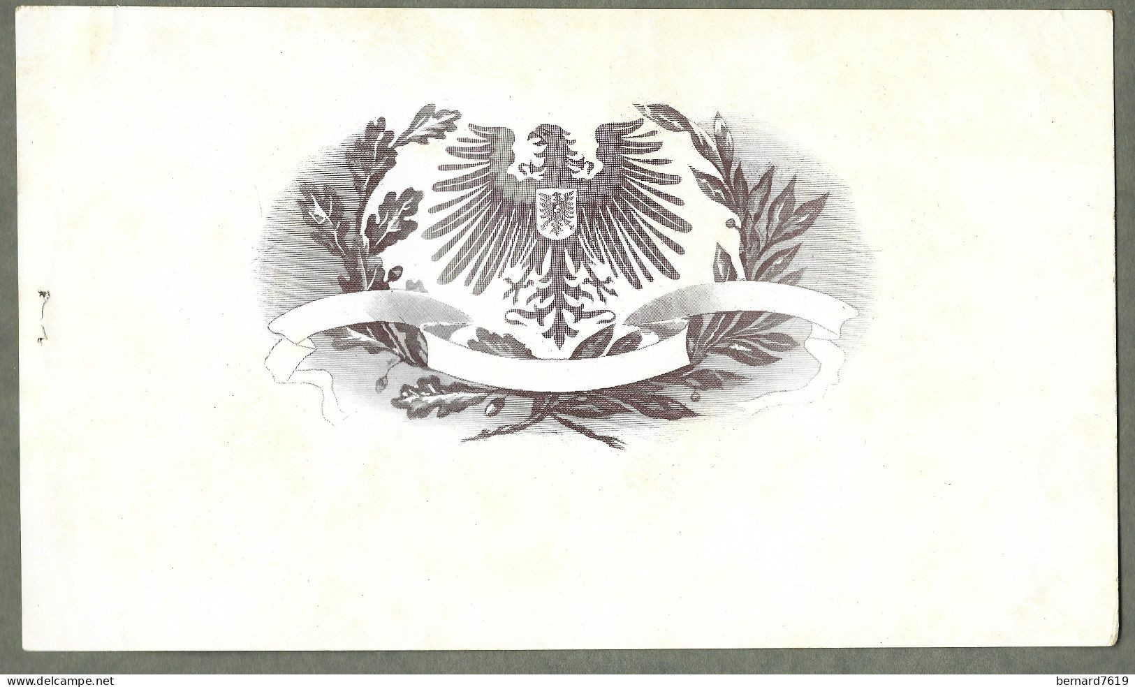Publicite   Cigare - Tabac  -  Prinz  Heinrich  - Cigarros  Puros  - Vers 1880 -1900 - Format 15 Sur 26 Cms   - Armoirie - Altri & Non Classificati