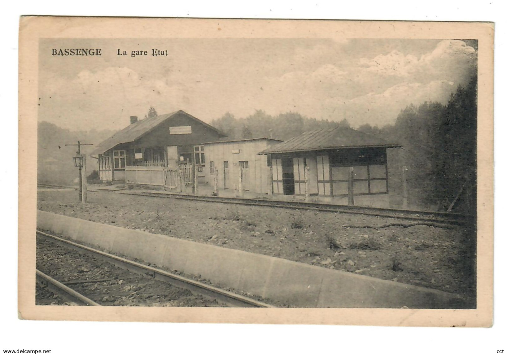 Bassenge  La Gare Etat   STATION  STATIE - Bassenge